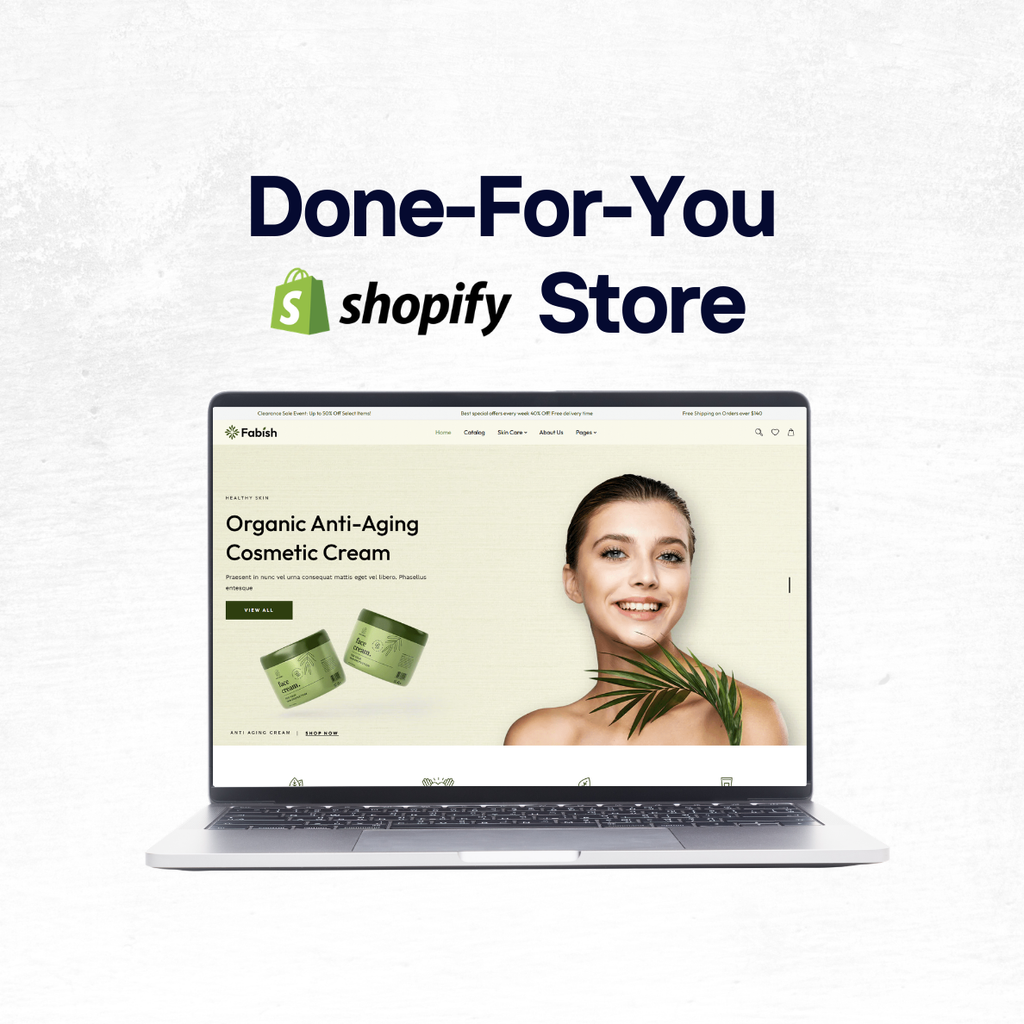 Built-for-you Shopify Store